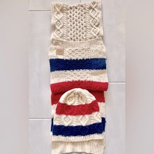 Land’s End wool scarf & hat